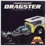 AURORA UNDERTAKER DRAGSTER (1969 VERSION) FACTORY-SEALED BOXED MODEL KIT.