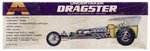 AURORA UNDERTAKER DRAGSTER (1969 VERSION) FACTORY-SEALED BOXED MODEL KIT.