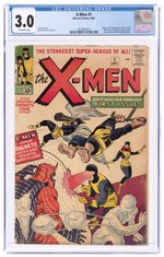 X-MEN #1 SEPTEMBER 1963 CGC 3.0 GOOD/VG (FIRST X-MEN & MAGNETO).