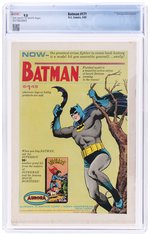 BATMAN #171 MAY 1965 CGC 9.0 VF/NM (FIRST SILVER AGE RIDDLER).