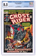 MARVEL SPOTLIGHT #5 AUGUST 1972 CGC 8.5 VF+ (FIRST GHOST RIDER).