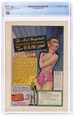 CAPTAIN AMERICA COMICS #78 SEPTEMBER 1954 CGC 4.5 VG+.