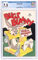 FOUR COLOR #33 DECEMBER 1943 CGC 7.5 VF- (BUGS BUNNY).