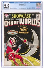 SHOWCASE #17 NOVEMBER-DECEMBER 1958 CGC 2.5 GOOD+ (FIRST ADAM STRANGE).