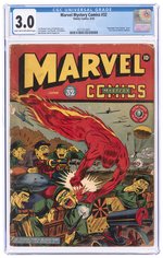 MARVEL MYSTERY COMICS #32 JUNE 1942 CGC 3.0 GOOD/VG.
