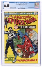 AMAZING SPIDER-MAN #129 FEBRUARY 1974 CGC 6.0 FINE (FIRST PUNISHER).