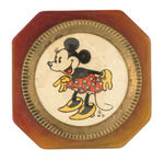 MINNIE MOUSE CATALIN PLASTIC PENCIL SHARPENER.