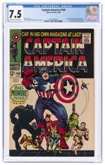 CAPTAIN AMERICA #100 APRIL 1968 CGC 7.5 VF-.