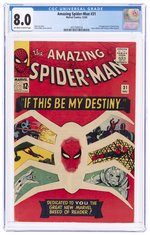 AMAZING SPIDER-MAN #31 DECEMBER 1965 CGC 8.0 VF (FIRST GWEN STACY, HARRY OSBORN & PROFESSOR MILES WARREN).