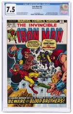 IRON MAN #55 FEBRUARY 1973 CGC 7.5 VF- (FIRST THANOS & DRAX THE DESTROYER).