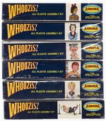 AURORA WHOOZIS? FACTORY-SEALED BOXED MODEL KIT SET.