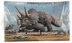 AURORA PREHISTORIC SCENES - THREE HORNED DINOSAUR (TRICERATOPS) FACTORY-SEALED MODEL KIT.