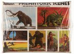 AURORA PREHISTORIC SCENES - THREE HORNED DINOSAUR (TRICERATOPS) FACTORY-SEALED MODEL KIT.