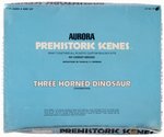 AURORA PREHISTORIC SCENES - THREE HORNED DINOSAUR (TRICERATOPS) FACTORY-SEALED MODEL KIT.