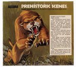 AURORA PREHISTORIC SCENES - SABER TOOTH TIGER (SMILODON) FACTORY-SEALED MODEL KIT PAIR (BOX VARIETIES).