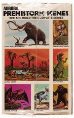 AURORA PREHISTORIC SCENES - SABER TOOTH TIGER (SMILODON) FACTORY-SEALED MODEL KIT PAIR (BOX VARIETIES).