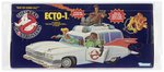 THE REAL GHOSTBUSTERS (1986) SERIES 1 VEHICLE - ECTO-1 AFA 80 NM (YELLOW TEXT).