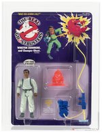 THE REAL GHOSTBUSTERS (1986) SERIES 1 HUMAN - WINSTON ZEDDMORE & CHOMPER GHOST AFA 85 NM+ (SECOND ISSUE, WHITE TEXT).