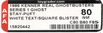 THE REAL GHOSTBUSTERS (1986) SERIES 1 GHOST - STAY-PUFT MARSHMALLOW MAN AFA 80 NM (WHITE TEXT/SQUARE BLISTER).