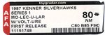 SILVERHAWKS (1987) - SERIES 1 MO-LEC-U-LAR WITH VOLT-URE AFA 80+ NM.