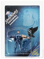 SILVERHAWKS (1987) - SERIES 1 STEELWILL WITH STRONGHOLD AFA 80+ NM.