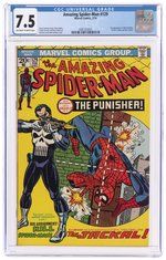 AMAZING SPIDER-MAN #129 FEBRUARY 1974 CGC 7.5 VF- (FIRST PUNISHER).