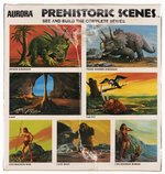 AURORA PREHISTORIC SCENES - CAVE FACTORY-SEALED MODEL KIT PAIR (BOX VARIETIES).