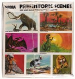 AURORA PREHISTORIC SCENES - CAVE FACTORY-SEALED MODEL KIT PAIR (BOX VARIETIES).