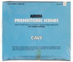 AURORA PREHISTORIC SCENES - CAVE FACTORY-SEALED MODEL KIT PAIR (BOX VARIETIES).