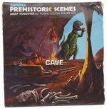 AURORA PREHISTORIC SCENES - CAVE FACTORY-SEALED MODEL KIT PAIR (BOX VARIETIES).