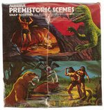 AURORA PREHISTORIC SCENES - CAVE FACTORY-SEALED MODEL KIT PAIR (BOX VARIETIES).