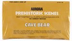 AURORA PREHISTORIC SCENES - CAVE BEAR FACTORY-SEALED MODEL KIT.