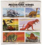 AURORA PREHISTORIC SCENES - SAIL BACK REPTILE (DIMETRODON) FACTORY-SEALED MODEL KIT.