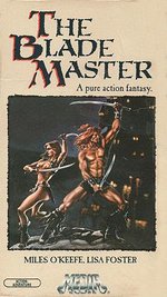 THE BLADE MASTER MOVIE POSTER ORIGINAL ART BY DUNCAN EAGLESON.