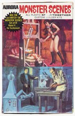 AURORA MONSTER SCENES - FRANKENSTEIN FACTORY-SEALED BOXED MODEL KIT.