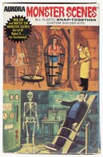 AURORA MONSTER SCENES - FRANKENSTEIN FACTORY-SEALED BOXED MODEL KIT.