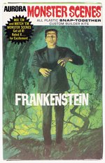 AURORA MONSTER SCENES - FRANKENSTEIN FACTORY-SEALED BOXED MODEL KIT.