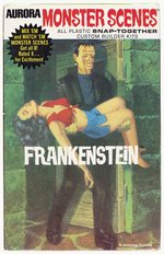 AURORA MONSTER SCENES - FRANKENSTEIN FACTORY-SEALED BOXED MODEL KIT.