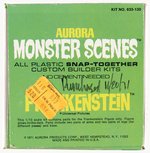 AURORA MONSTER SCENES - FRANKENSTEIN FACTORY-SEALED BOXED MODEL KIT.