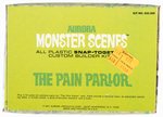 AURORA MONSTER SCENES - THE PAIN PARLOR FACTORY-SEALED BOXED MODEL KIT.