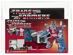 TRANSFORMERS (1986) - SERIES 3 ULTRA MAGNUS AFA UNCIRCULATED U85 NM+ (RUBBER TIRES, PAINTED FACE).