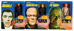 “UNIVERSAL STUDIO’S” REMCO BOXED ACTION FIGURE TRIO.