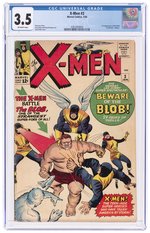 X-MEN #3 JANUARY 1964 CGC 3.5 VG- (FIRST BLOB).