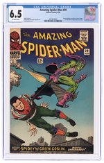 AMAZING SPIDER-MAN #39 AUGUST 1966 CGC 6.5 FINE+ (NORMAN OSBORN REVEALED AS GREEN GOBLIN).