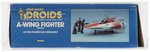 STAR WARS: DROIDS (1985) - A-WING FIGHTER VEHICLE AFA 75 Q-EX+/NM.