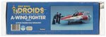 STAR WARS: DROIDS (1985) - A-WING FIGHTER VEHICLE AFA 75 Q-EX+/NM.