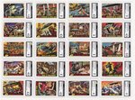 1962 TOPPS MARS ATTACKS COMPLETE CARD SET CGC GRADED.
