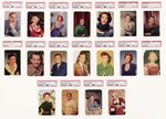 1953 MOTHER'S COOKIES TELEVISION AND RADIO STARS PARTIAL CARD SET PSA GRADED.