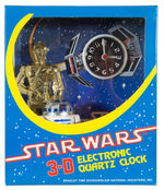 “STAR WARS” CLOCK PAIR.