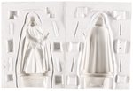 STAR WARS MICRO COLLECTION - DARTH VADER ON GUARD 4 UP FIGURE MOLD.